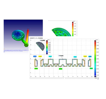 Custom flow analysis simulation software